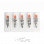 Картриджи для художественной татуировки EZ Revolution RC1214RS-2 Round Shader 14, 0,35 мм, блистер 5 шт.