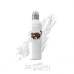 Краска для художественной татуировки World Famous Tattoo Ink by Michele Turco, Portrait White, 60 мл