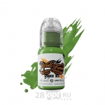 Краска для художественной татуировки World Famous Tattoo Ink, Iceland Green, 15 мл