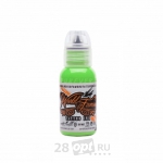 Краска для художественной татуировки World Famous Tattoo Ink, Northern Lights Green, 30 мл
