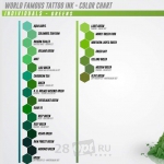 Краска для художественной татуировки World Famous Tattoo Ink, Rainforest, 30 мл