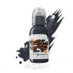 Краска для художественной татуировки World Famous Tattoo Ink by Sarah Miller, Fenrir Gray #3, 30 мл